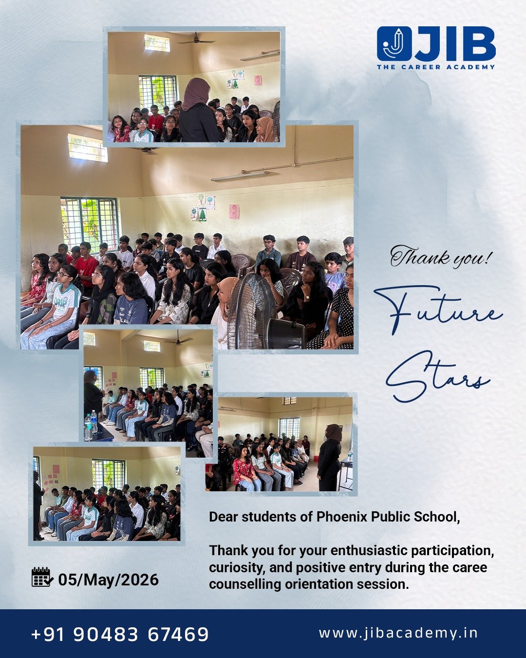 Career Counselling Orientation Session at Phoenix Public School, Kodungallur