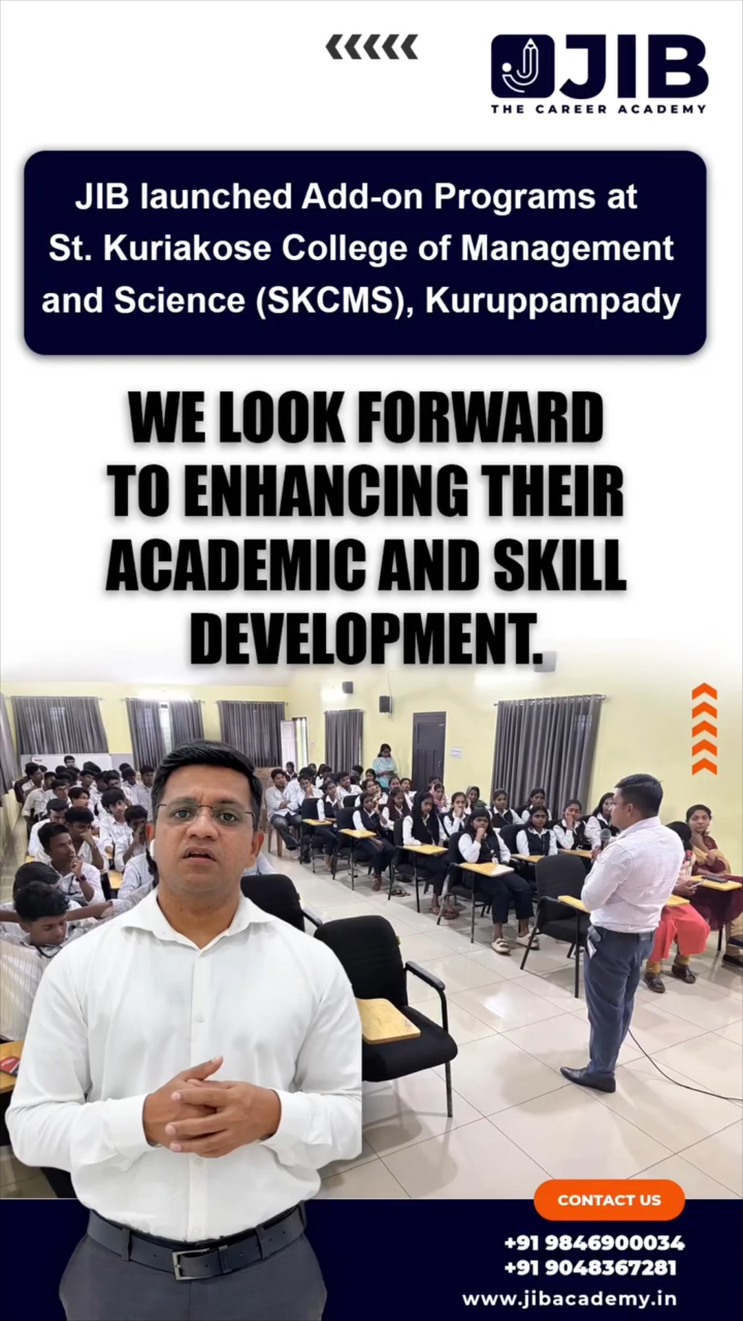 Academic Outreach & Career Guidance at Mar Kuriyakose College, Kuruppampady, Ernakulam